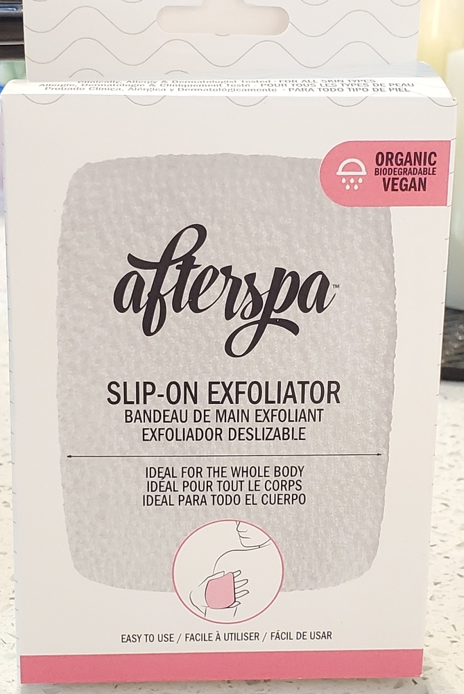 NIB AFTERSPA SLIP ON EXFOLIATOR